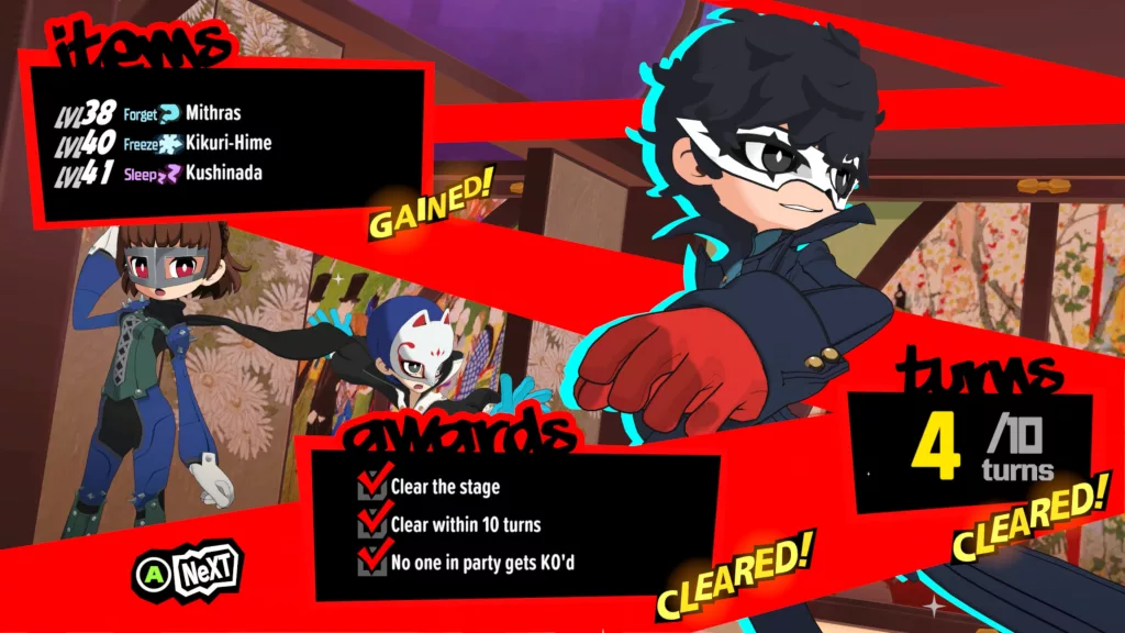 Persona 5 Tactica: dettagli sulle missioni, Replay e new game plus 11 Persona 5 Tactica 2023 10 18 23 015