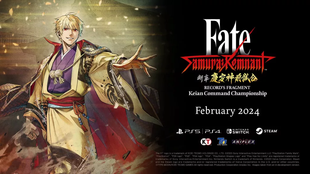 Fate Samurai DLC1 12 31 23