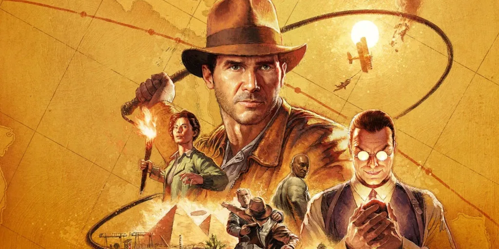 indiana jones great circle key art