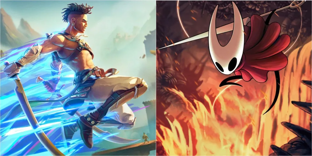 prince of persia lost crown x hollow knight silksong