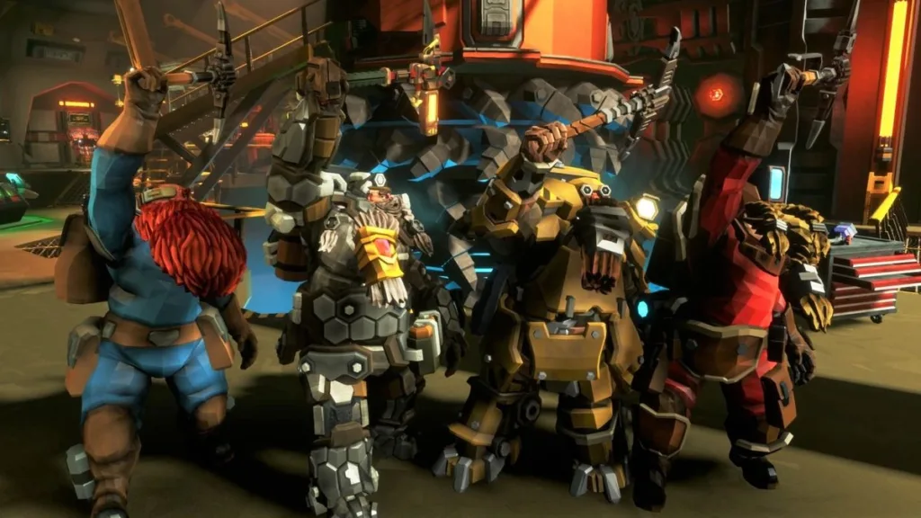 Il capo dello studio Deep Rock Galactic rivela di essere stato contattato per un adattamento televisivo e dice che è "sicuramente fattibile", anche se "vorrebbe essere coinvolto anche lui" 2 A team of dwarves doing the rock and stone salute in Deep Rock Galactic.