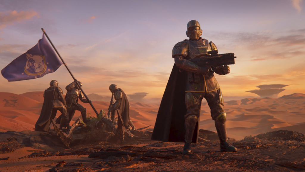 Helldivers 2 si è finalmente liberato dalla maggior parte dei problemi di server e il CEO di Arrowhead festeggia il fatto di avere "tempo per concentrarsi sui miglioramenti" come i mech e (probabilmente) l'equipaggiamento stealth 5 Image for Helldivers 2 finally liberated from the bulk of its server issues as Arrowhead CEO celebrates having