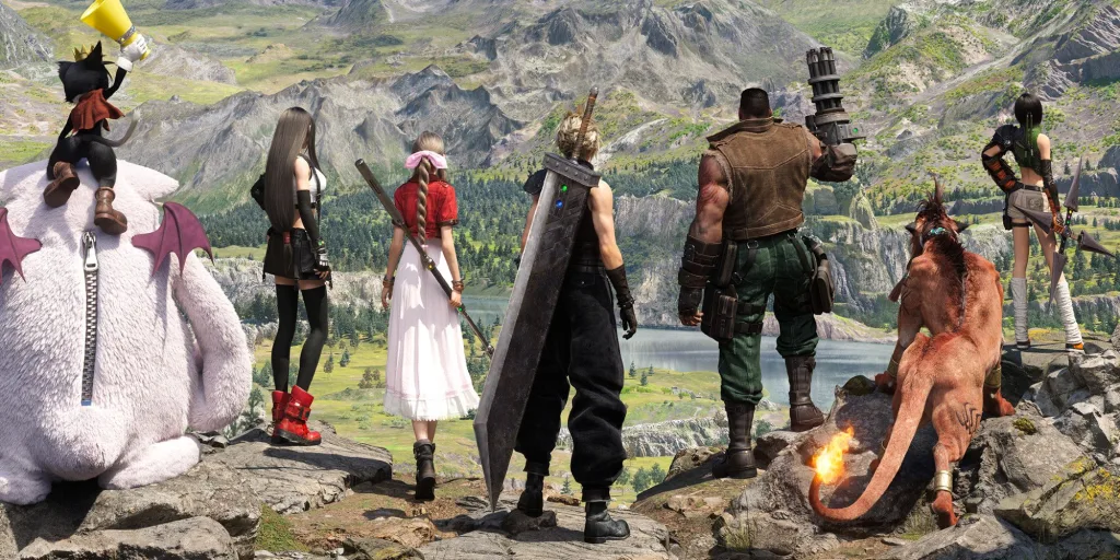 Final Fantasy 7 Rebirth è una "ripartenza per l'universo" di FF 2 Final Fantasy 7 Rebirth Is A “Restart For The Universe”