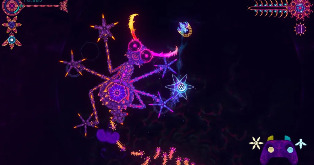 Come NIDUS utilizza immagini vivaci e personaggi simbiotici per spingere i giocatori ai loro limiti 22 nidus 1
