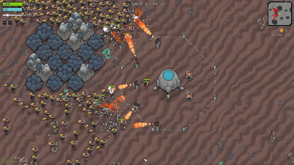Acid Planet sembra un incrocio tra Vampire Survivors e They Are Billions 5 Acid Planet looks like a cross of Vampire Survivors and They Are Billions