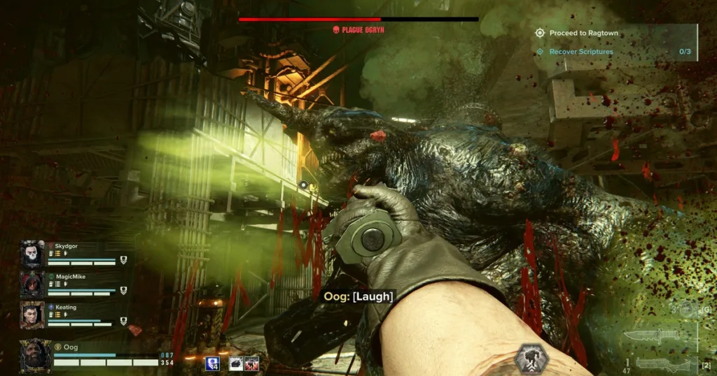 Darktide Ogryn melee