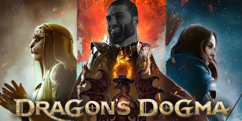 dragons dogma 2 player creates gigachad