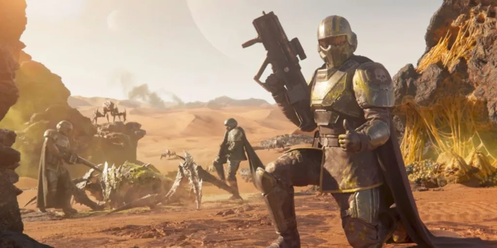 Helldivers 2 Leaks Have Now Revealed APC Gameplay