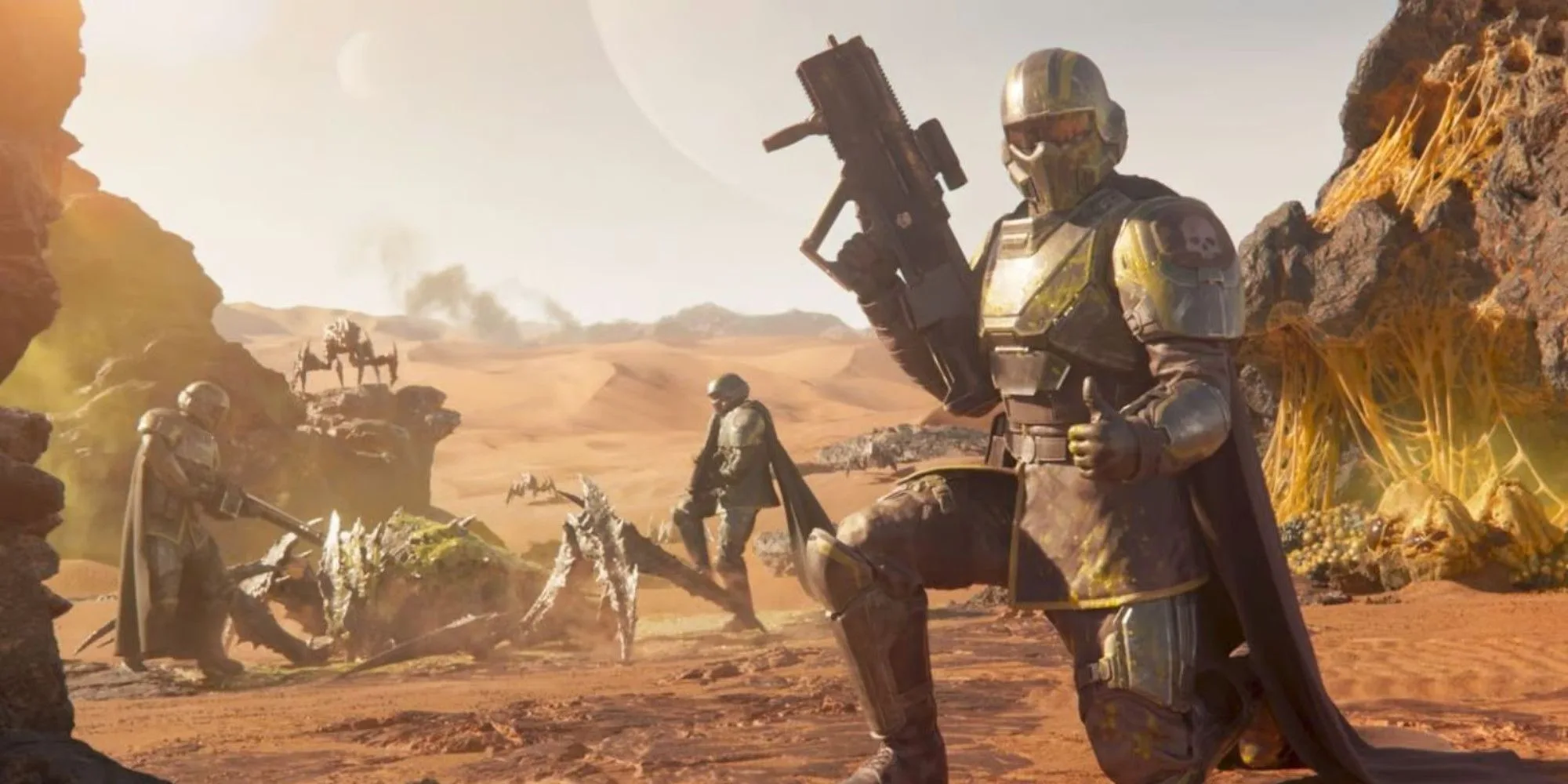 Helldivers 2 Leaks Have Now Revealed APC Gameplay