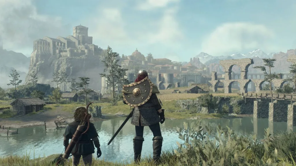In-game screenshot from Dragon