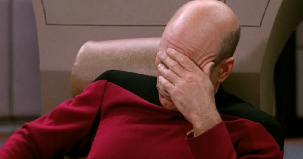 star trek the next generation picard facepalm b