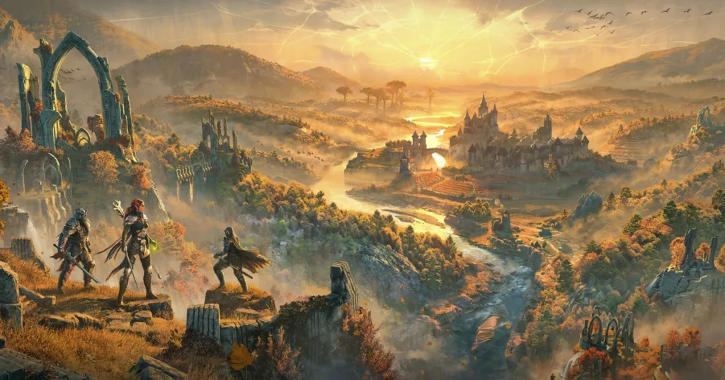 ESO Gold Road Announcement KeyArt 3840x2160