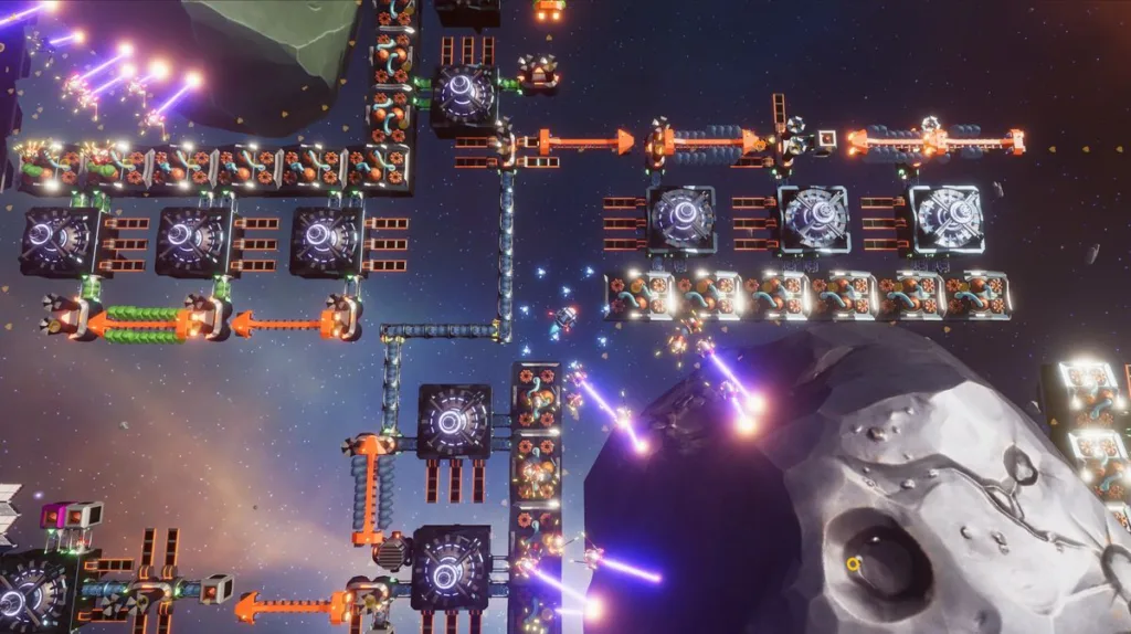 Dyson sphere machinery surrounding a star