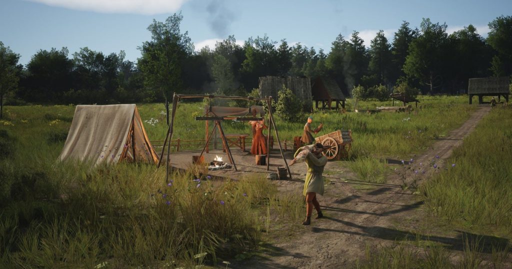 manor lords hunting camp