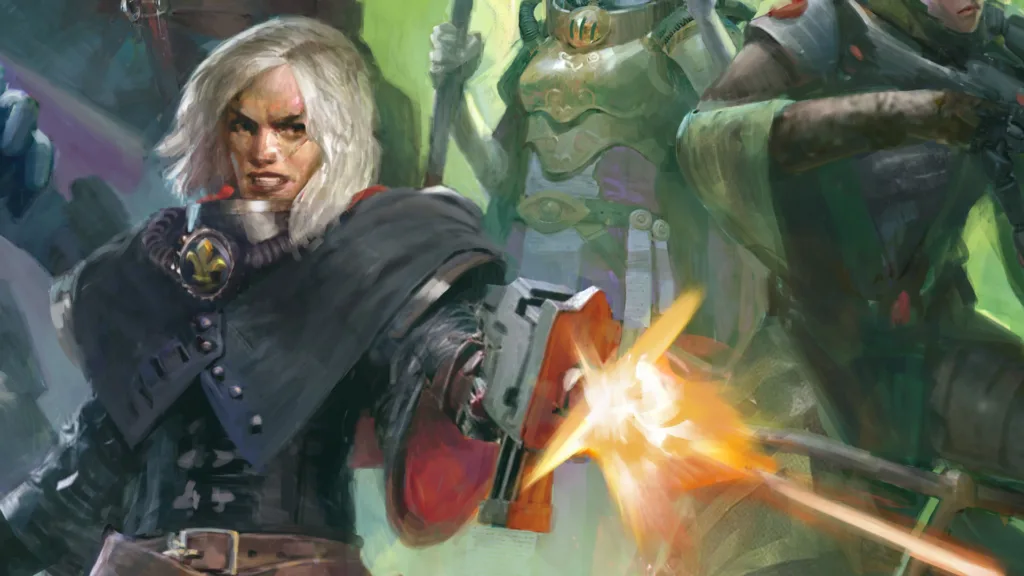 La nuova patch 1.1.52 per Warhammer 40k Rogue Trader include una lunga lista di correzioni e finalmente il supporto per Steam Workshop 16 rogue trader soldier key art