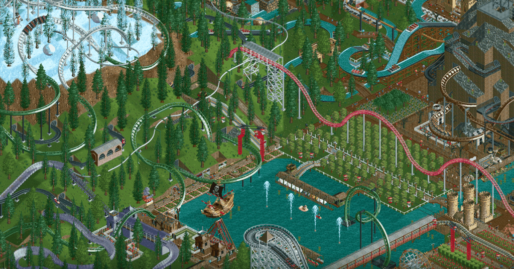 rollercoaster tycoon classic screenshot 1920