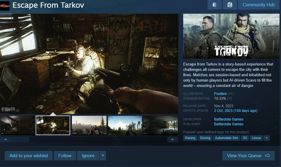 Tarkov Locks PvE Behind $250 Pack, Gets Roasted – MMO Fallout