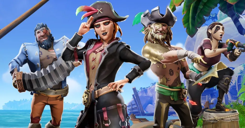 sea of thieves art