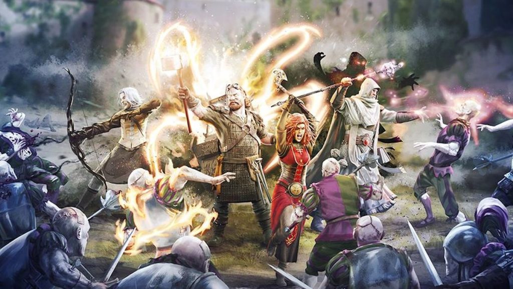 That escalated quickly: Flaming Fowl Studios rilascia una demo per un nuovo gioco e licenzia più della metà dei suoi dipendenti nello stesso giorno 1 Ironmarked key art - a group of fantasy adventurers in battle