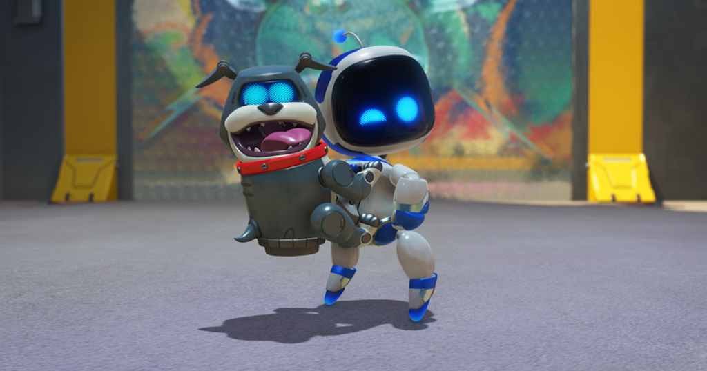 astro bot dog
