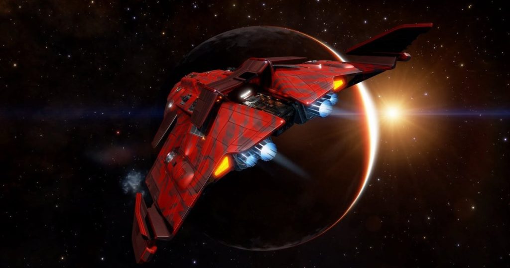 Elite Dangerous è stato accusato di essere diventato un gioco pay to win con l'introduzione della nuova nave 8 ed python ii stellar 02 1