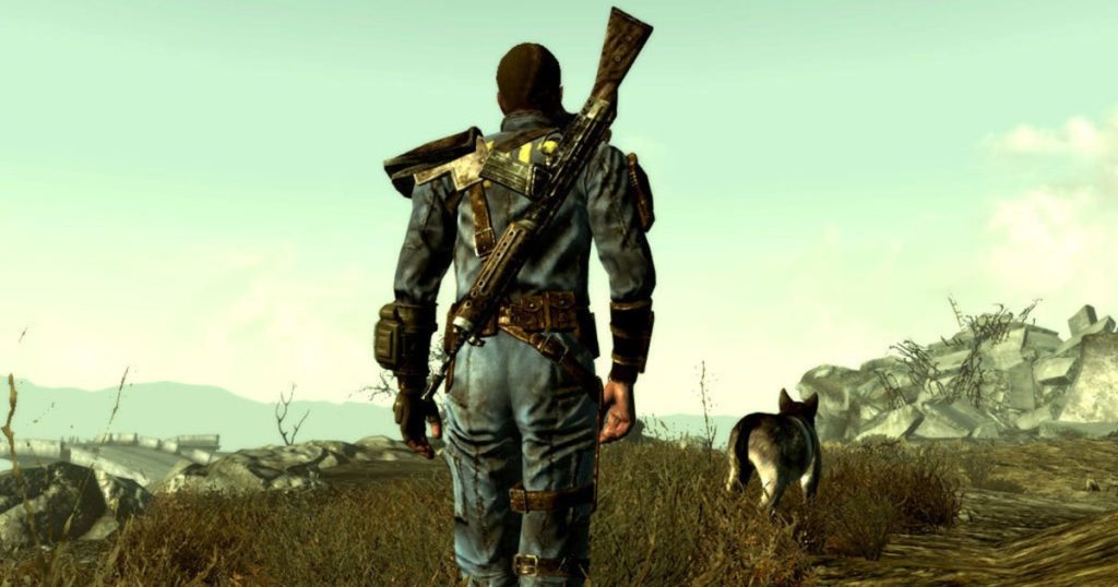 fallout 3 lone wanderer dogmeat screenshot