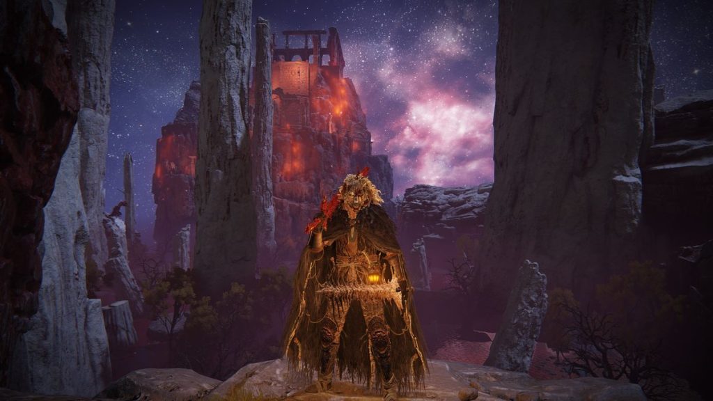 How to start the Elden Ring DLC - a character is standing in the Mohgwyn