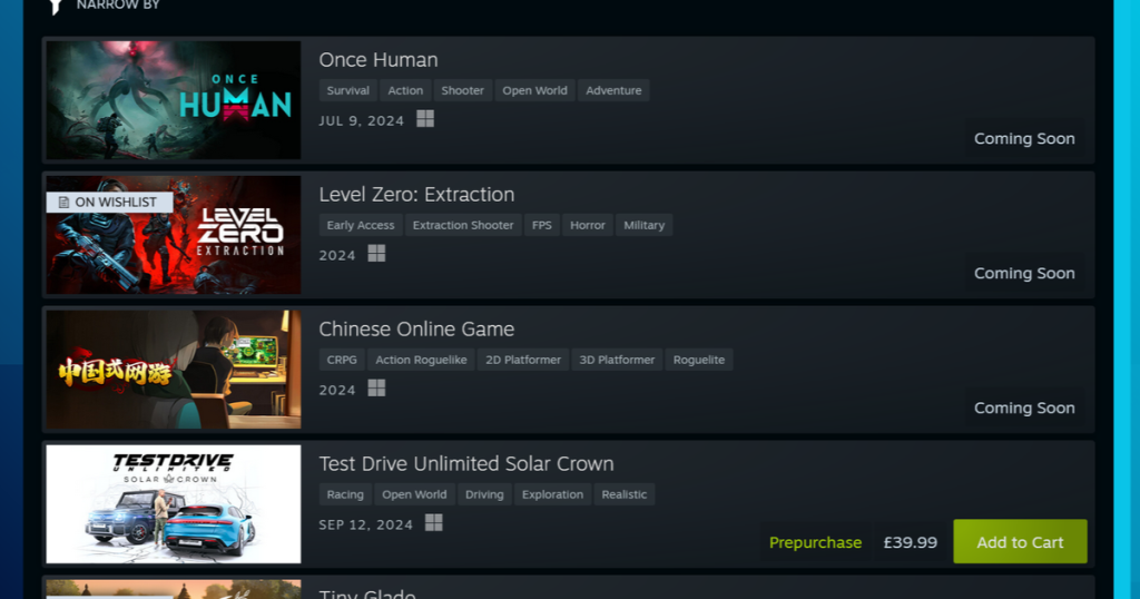 Le demo più popolari di Steam Next Fext 2024 includono simulazioni di cameriere goblin, sparatutto horror e un gioco cinese su un nubilato senza speranza 4 SteamNextFest2024 mostplayed
