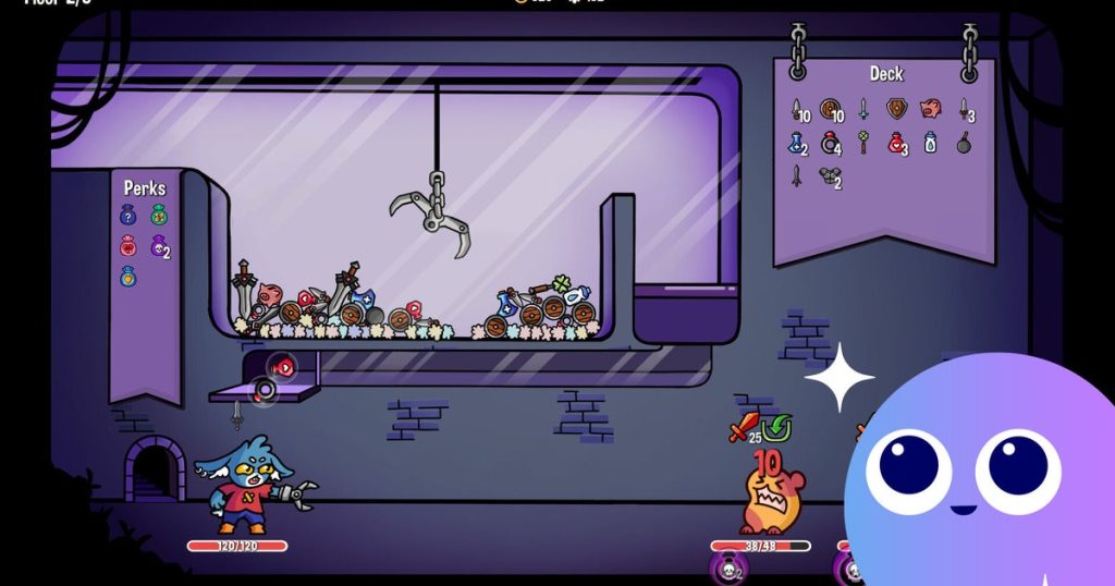 Slay The Spire incontra le claw crane della Yakuza in Dungeon Clawler 11 dungeon clawler wishlist