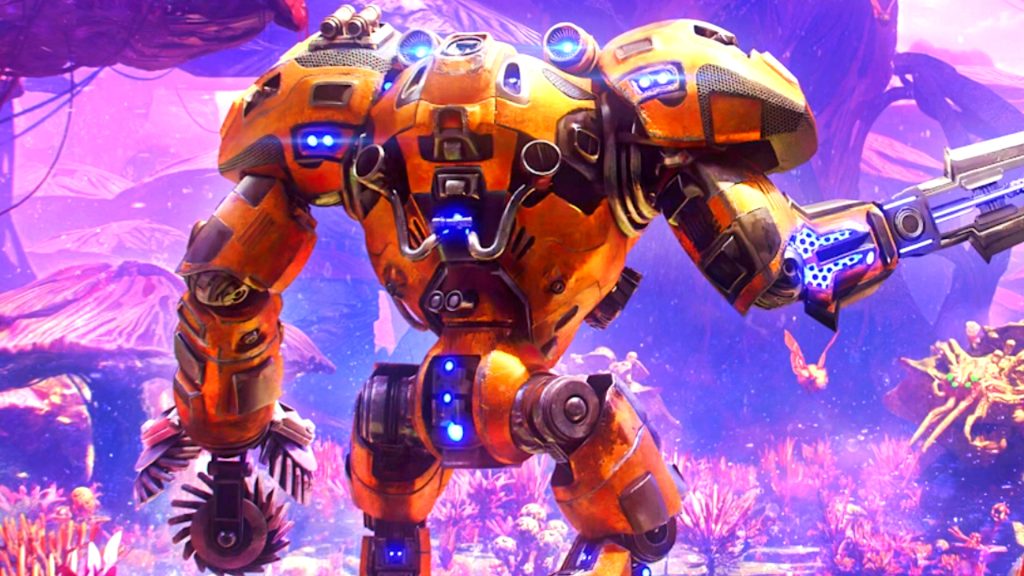 the riftbreaker dlc heart of the swamp base building survival arpg