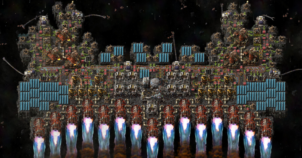 factorio space age space platform