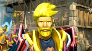 Un personaggio di RuneScape, il gioco che diventerà una serie animata
