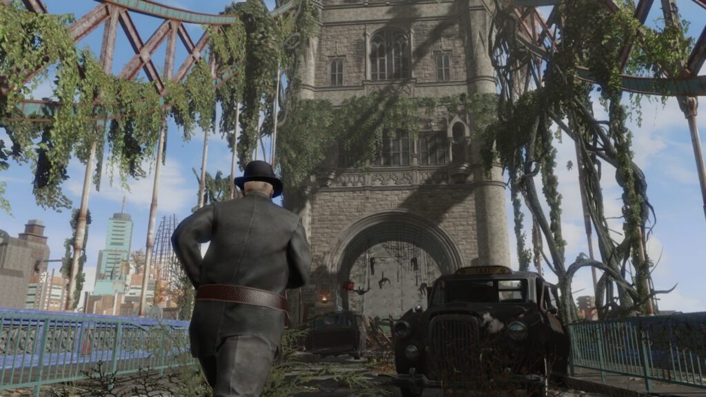 Fallout London Walking Down Tower Bridge