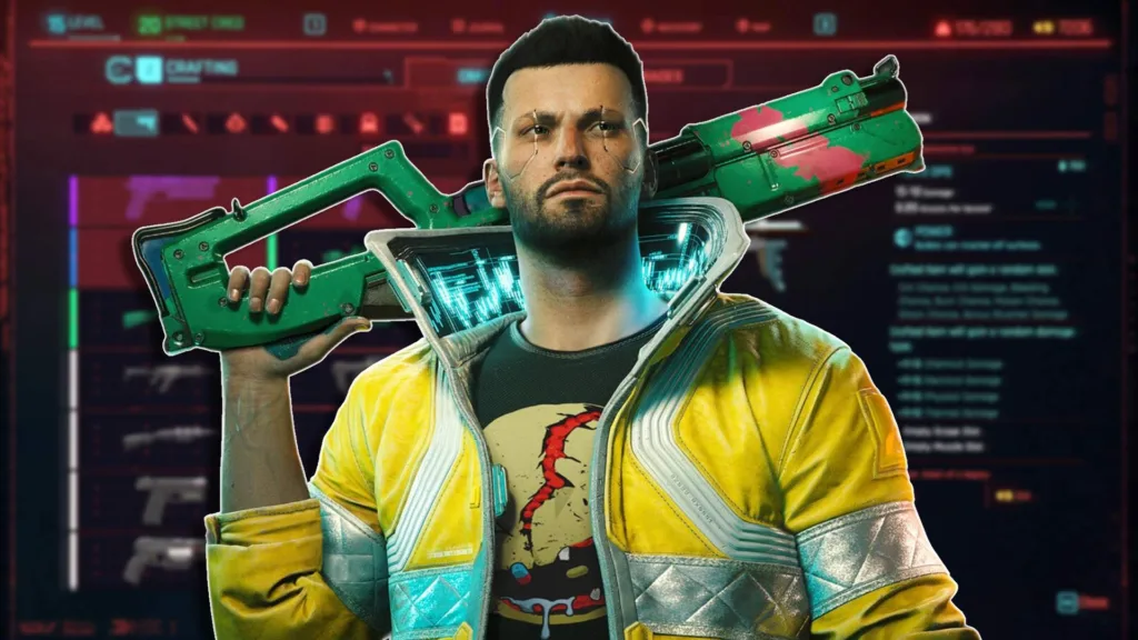 cyberpunk 2077 crafting mod immersive
