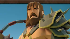 Un paesaggio di Old School RuneScape, il gioco che con la quest A Ruff Situation ha introdotto i cani