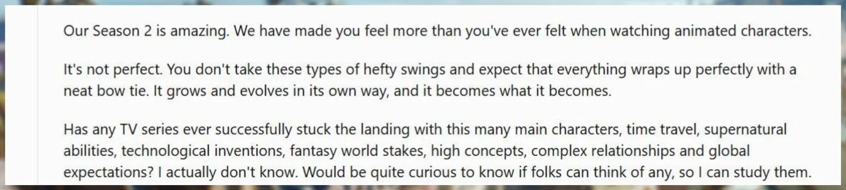 arcane season 2 lol league of legends finale run time riot response