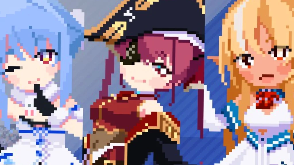 holocure save the fans free vampire survivors rival steam surge vtuber anime roguelike game 1024x576 jpg