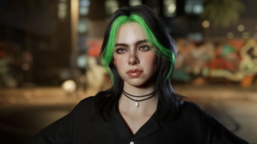 18 giochi per PC che non vediamo l'ora di giocare nel 2025 5 Inzoi character studio - A Zoi designed to look like Billie Eilish