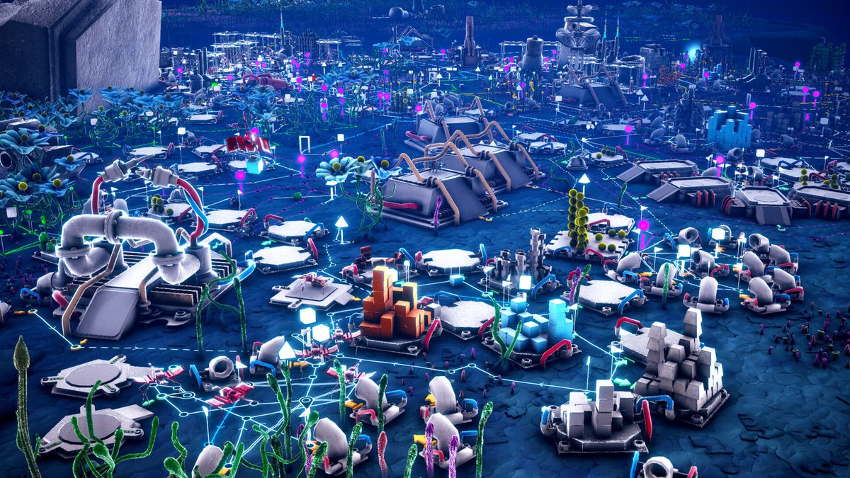 I didn't think Factorio needed swarms of robot ants, but the trailer for this upcoming factory sim has convinced me it missed a trick