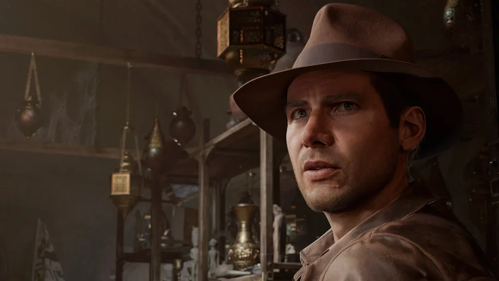 Harrison Ford pensa che Troy Baker abbia fatto un lavoro brillante interpretando Indy 8 indy harrison baker 1024x576 jpg