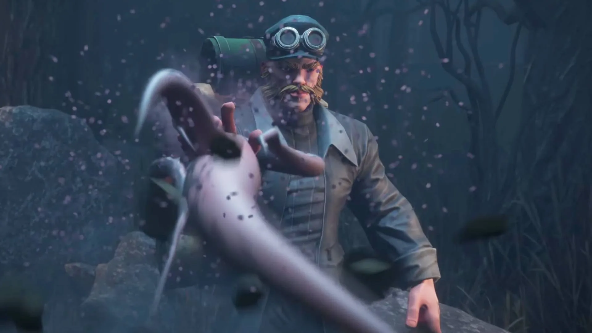 Lovecraftian survival game RailGods of Hysterra shows off its weapon arsenal