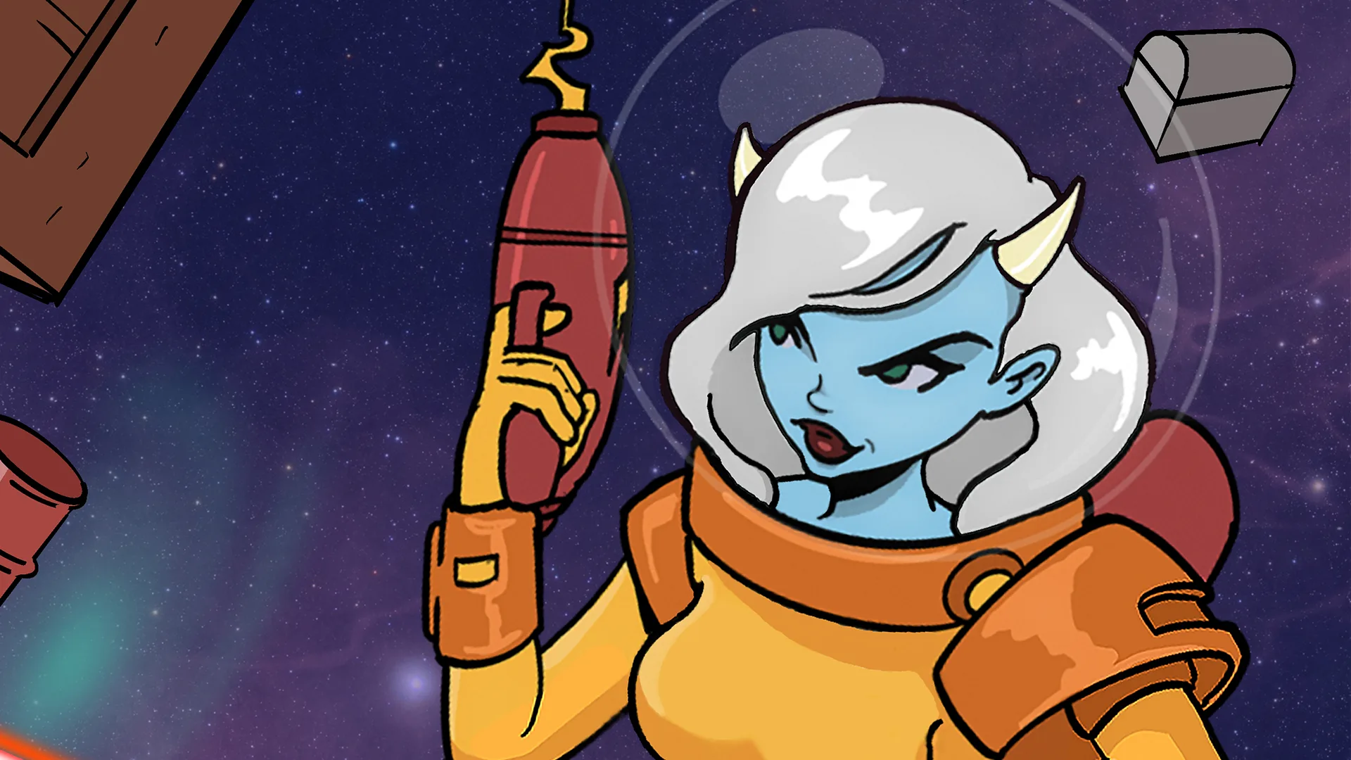 New space roguelike Airlock Arena channels FTL and Spelunky, and it’s stunning