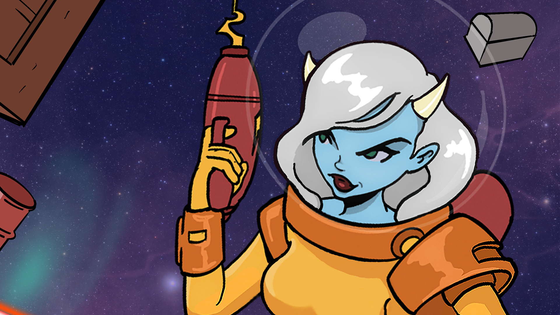 New space roguelike Airlock Arena channels FTL and Spelunky, and it’s stunning