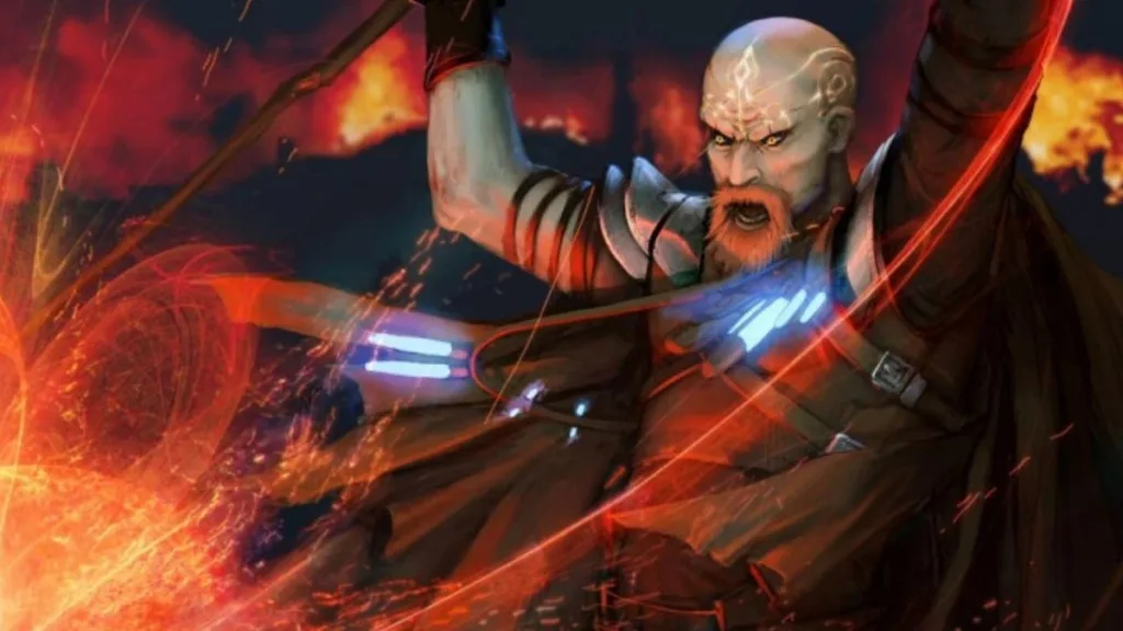 Il remaster del classico D&D Neverwinter Nights 2 non è ancora stato annunciato, ma è già verificato per Steam Deck 14 Concept art of NWN2 Warlock Ammon Jerro yelling while summoning fire