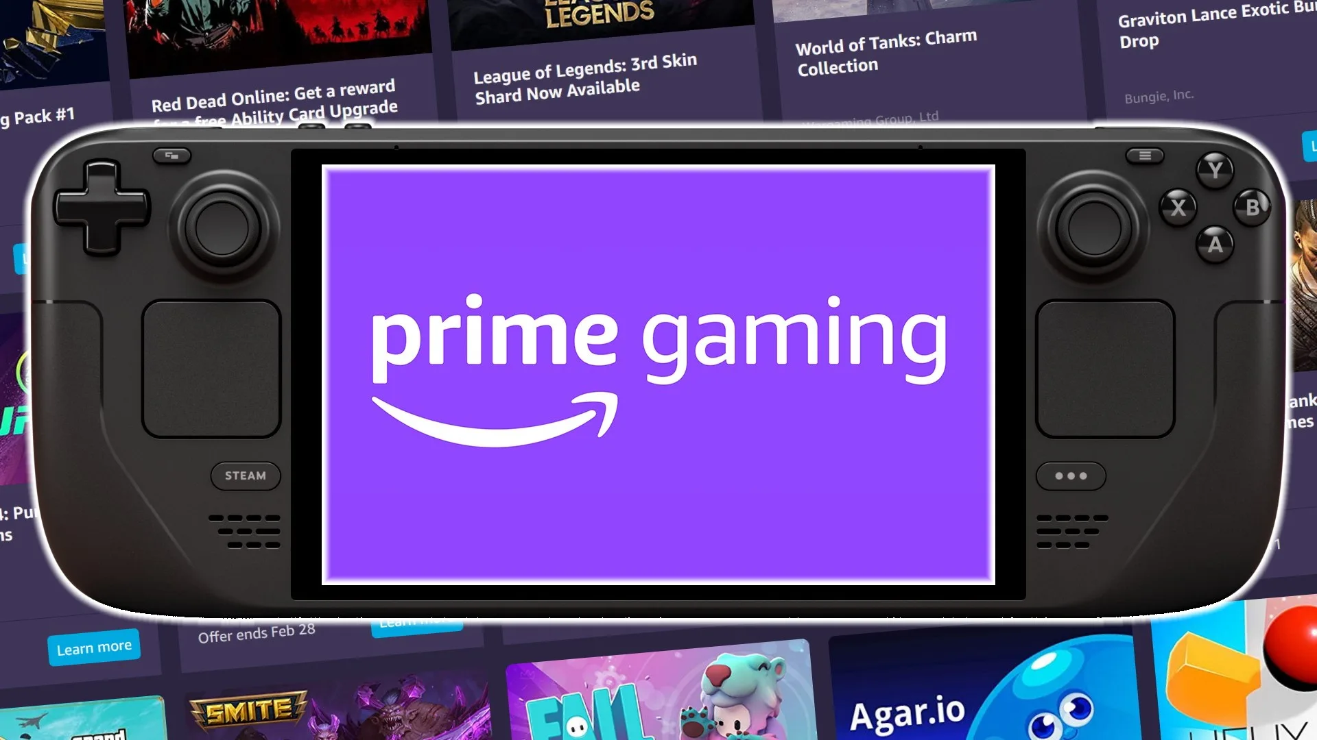 Claim over 30 Steam Deck games, thanks to Amazon