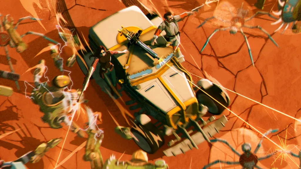 Driveloop Survivors turns Mad Max into a chaotic, top-down horde shooter