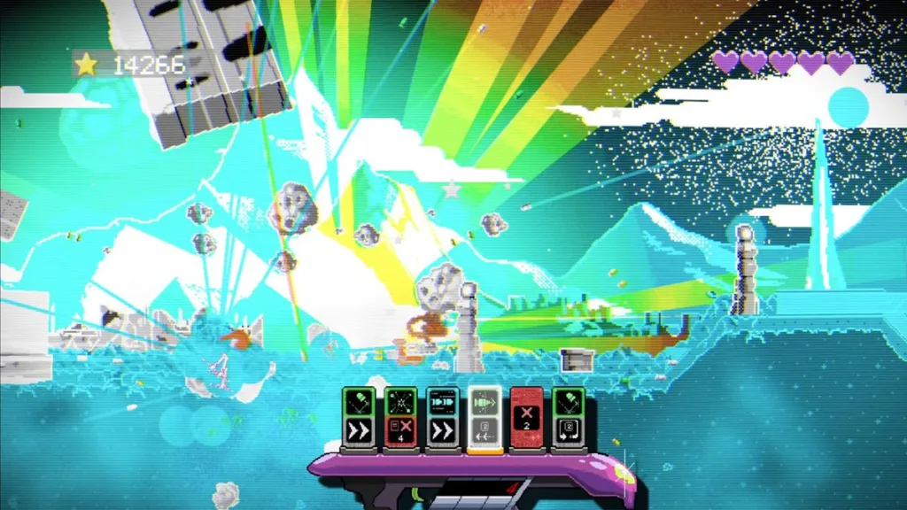 Huge explosions going off in Disaster Blaster.