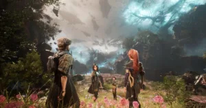 Una scena di Clair Obscur: Expedition 33, il gioco di fascia media citato dal regista di Valor Mortis