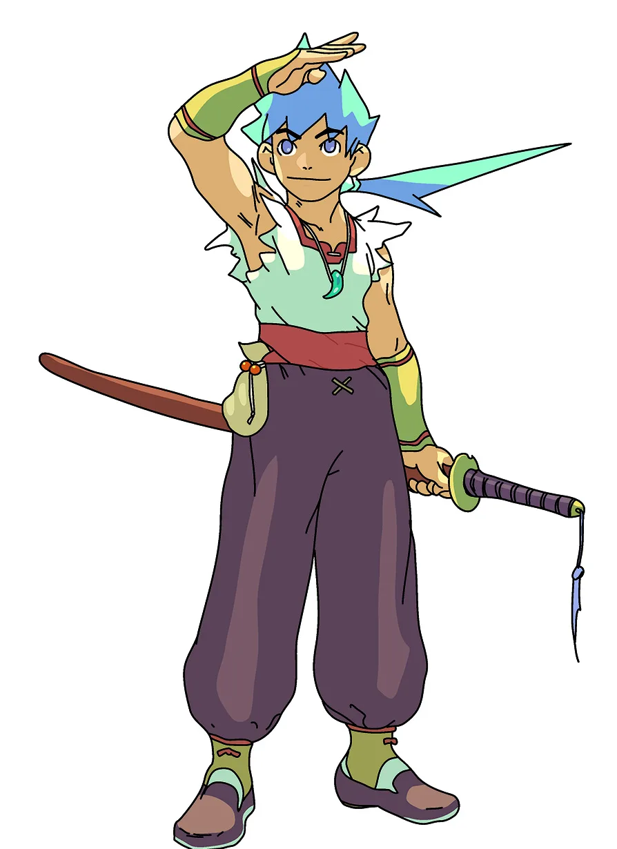 how draw ryu breath of fire 11 e1746373217873