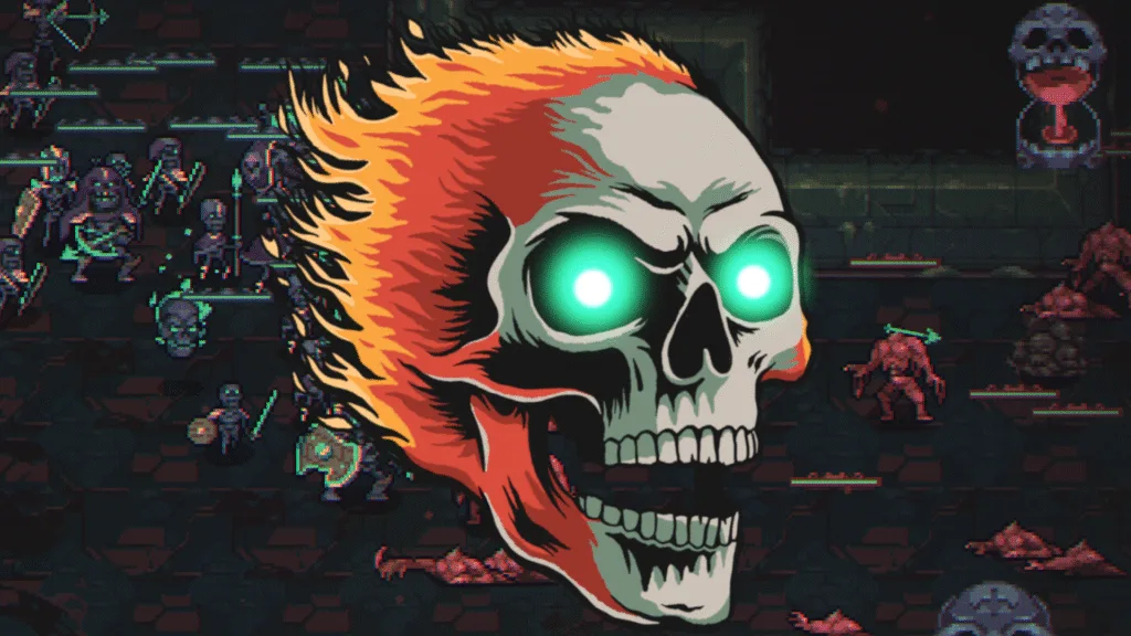 Blending Vampire Survivors and Diablo, Skull Horde has a brand new demo